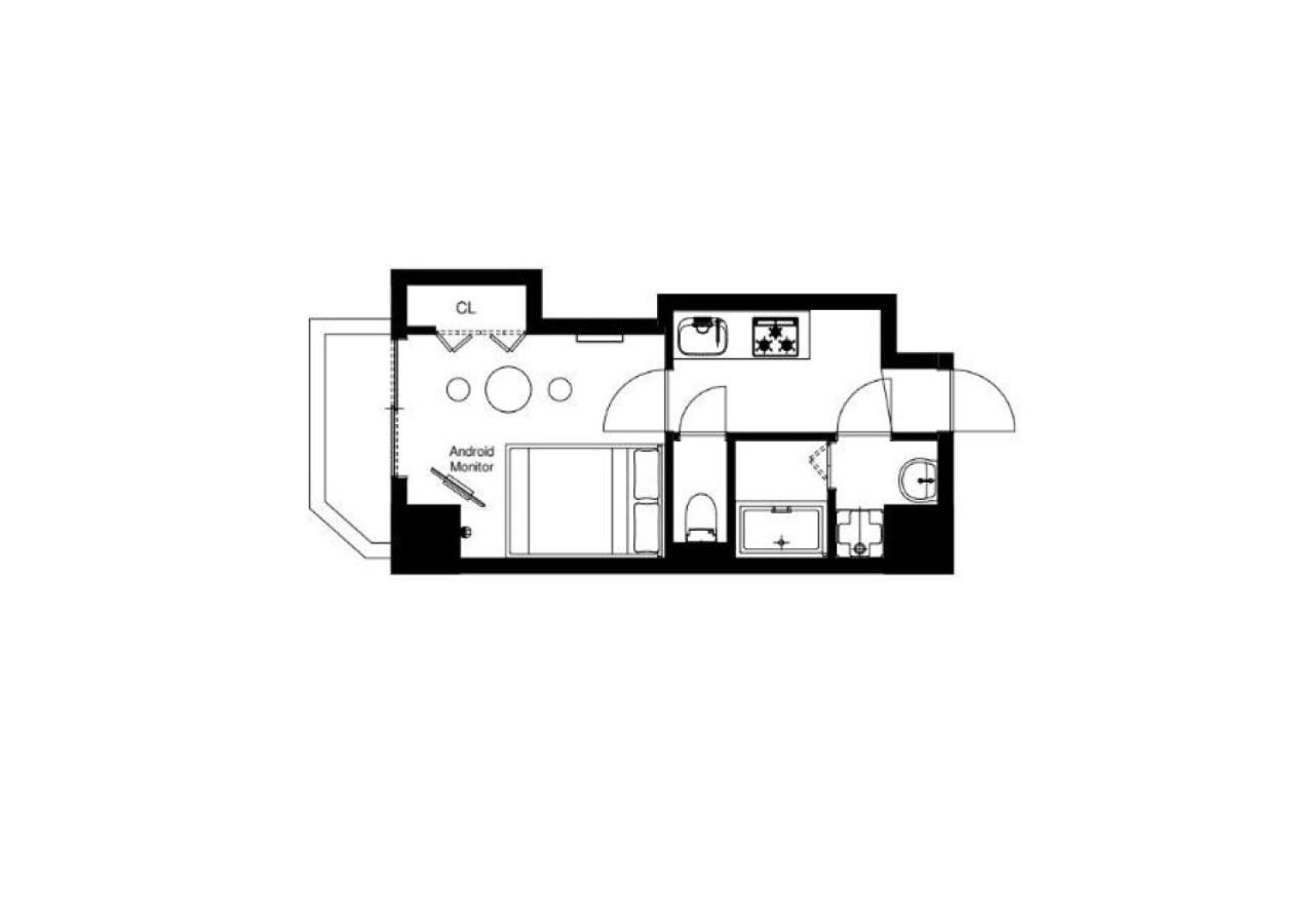 Grandia Shinsaibashi Apartment Осака Стая снимка